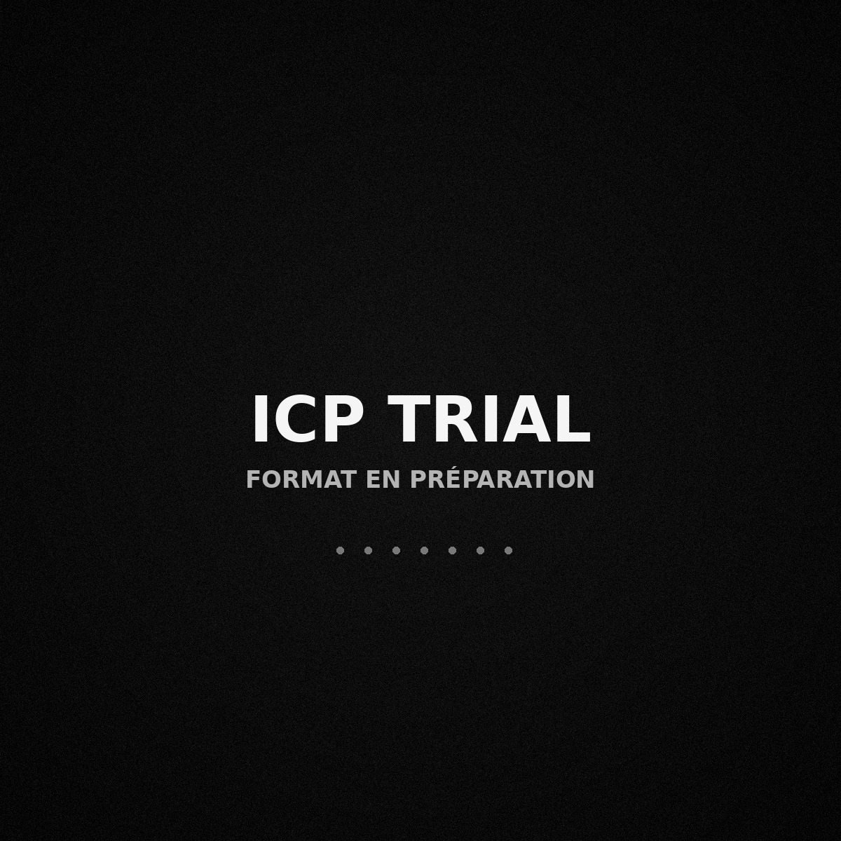 ICP Trial
